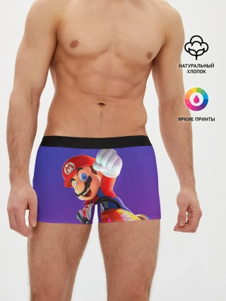Мужские трусы боксеры / Mario 3D