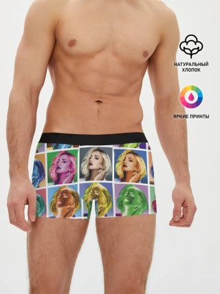 Мужские трусы боксеры / Buzova pop-art