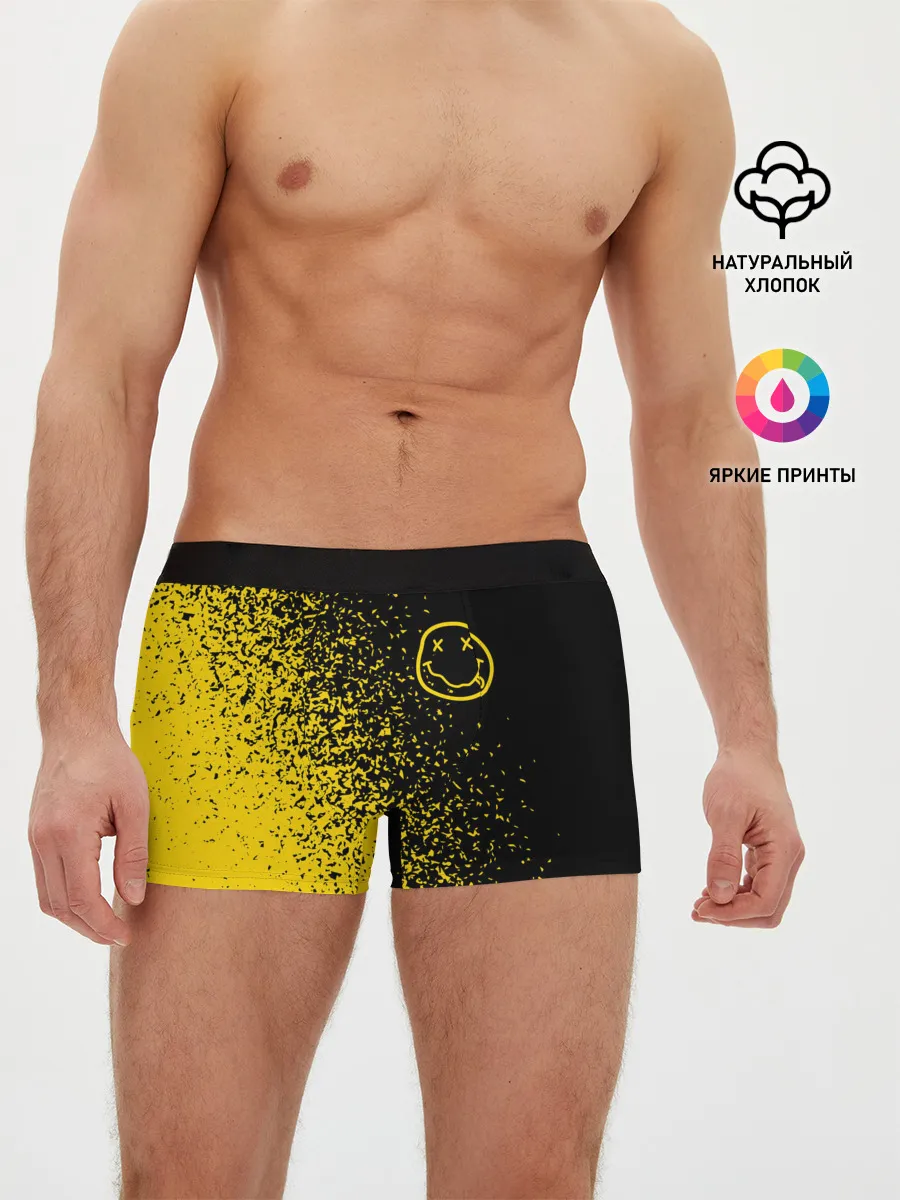 Мужские трусы боксеры / NIRVANA / НИРВАНА