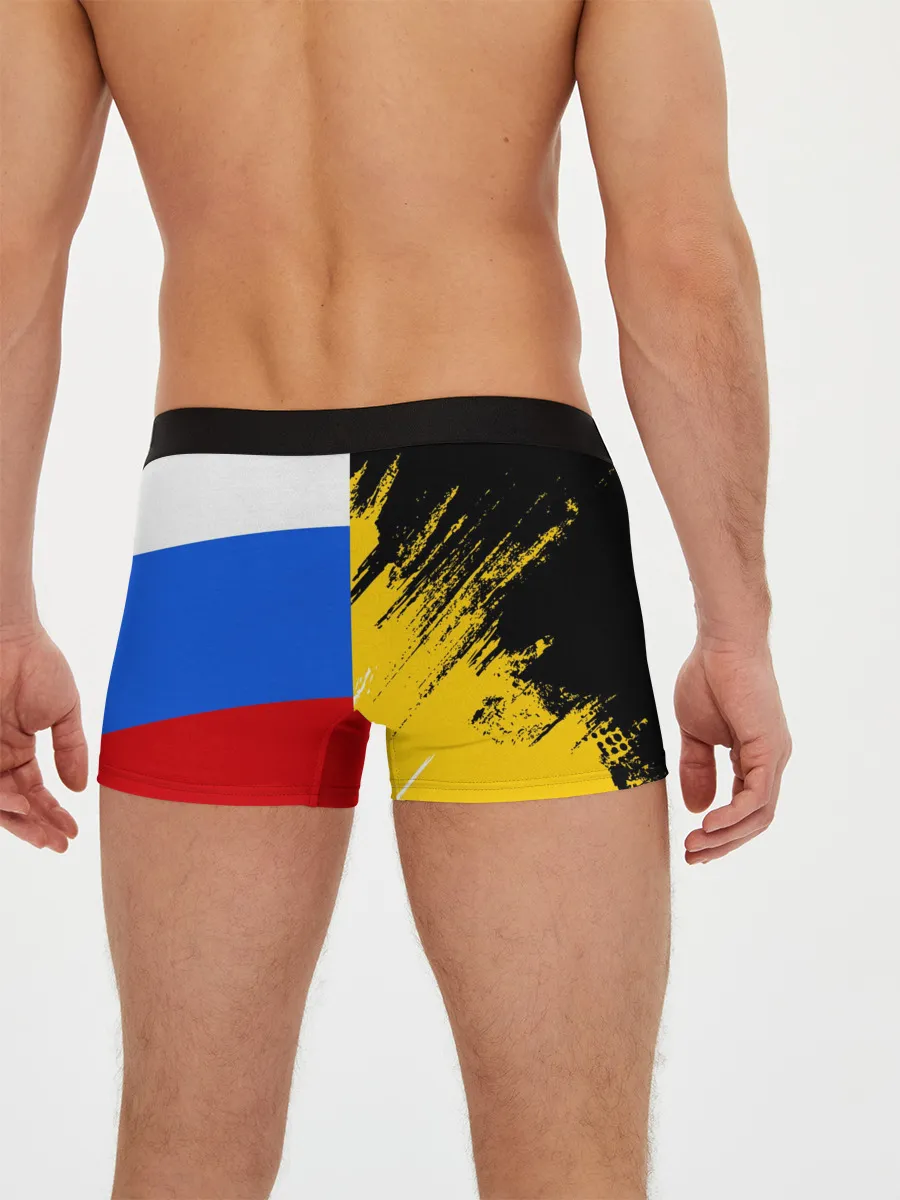 Мужские трусы боксеры / Российский Имперский Флаг