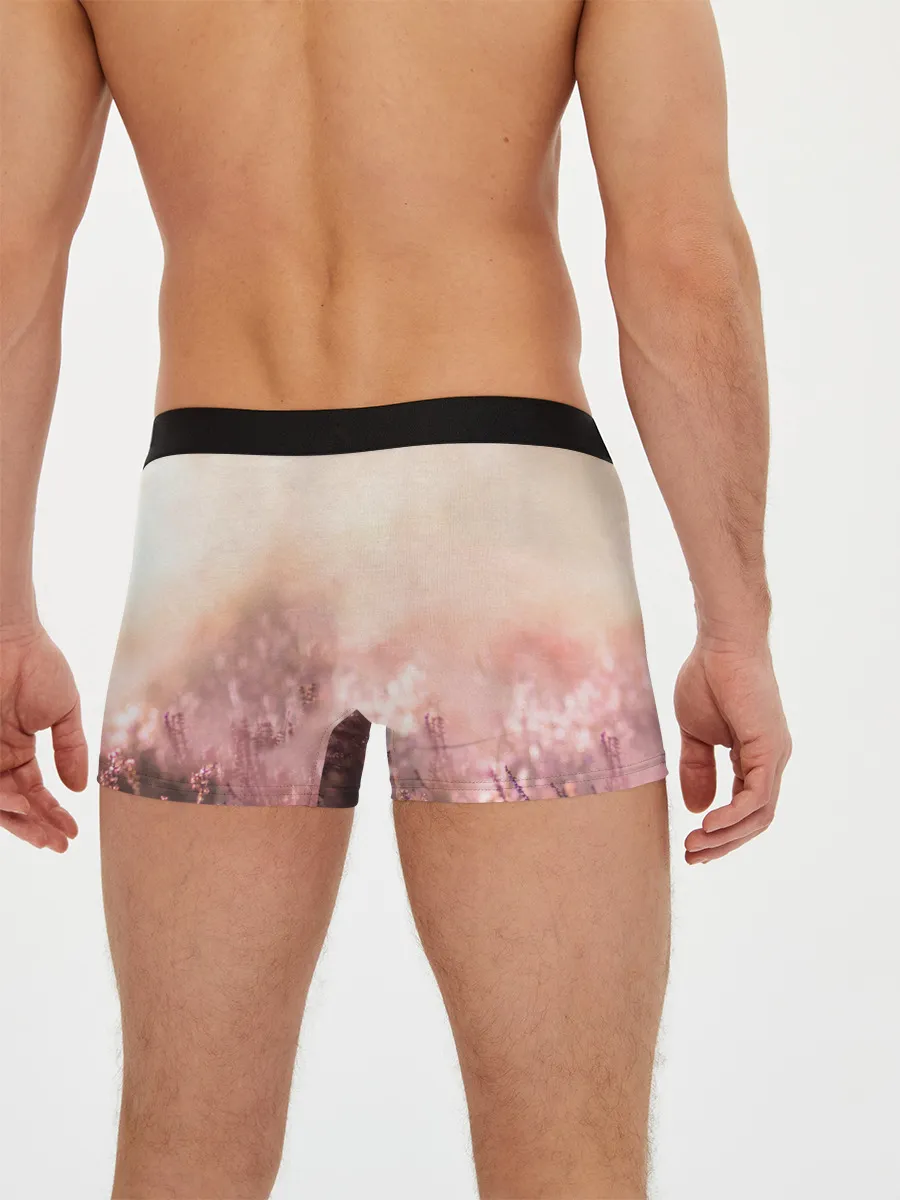 Мужские трусы боксеры / Красивый Волк