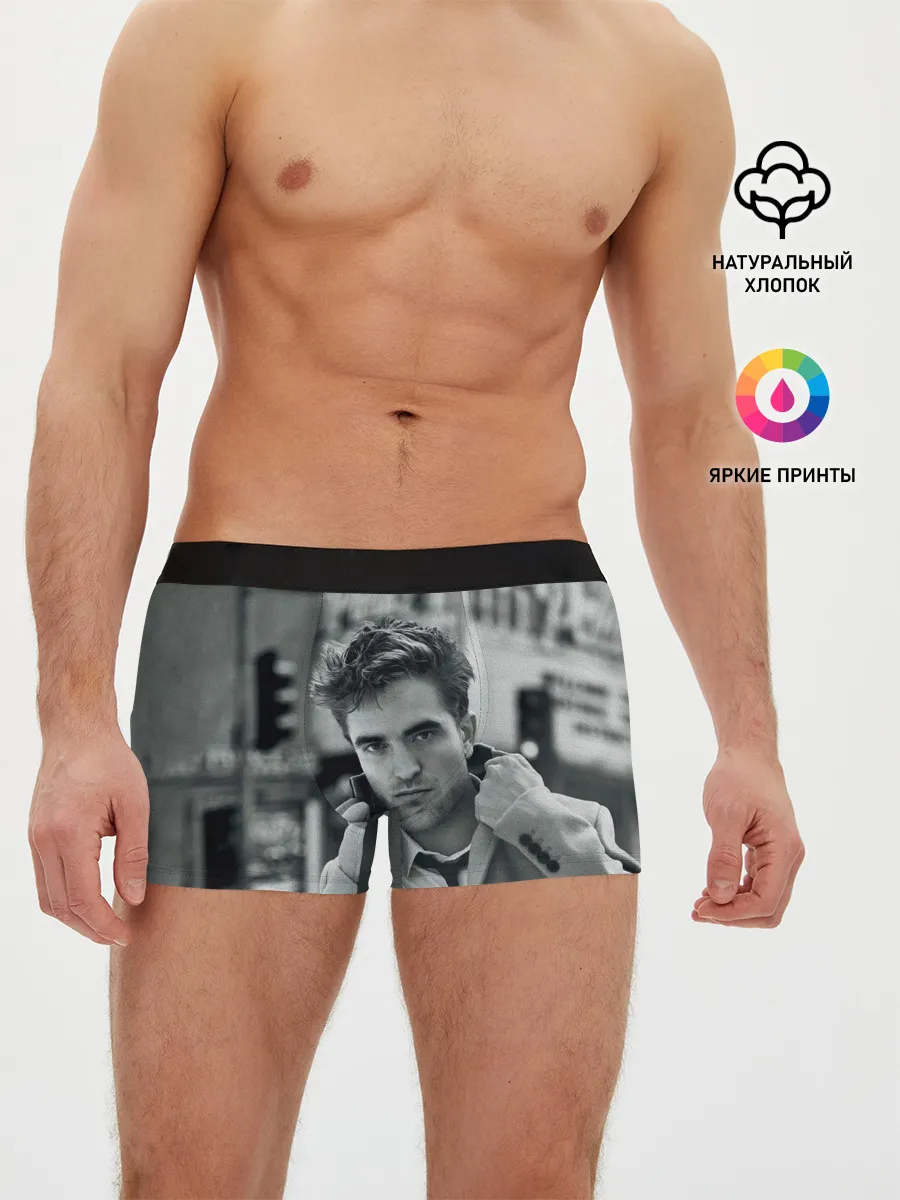 Мужские трусы боксеры / Роберт Паттинсон