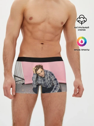 Мужские трусы боксеры / Роберт Паттинсон