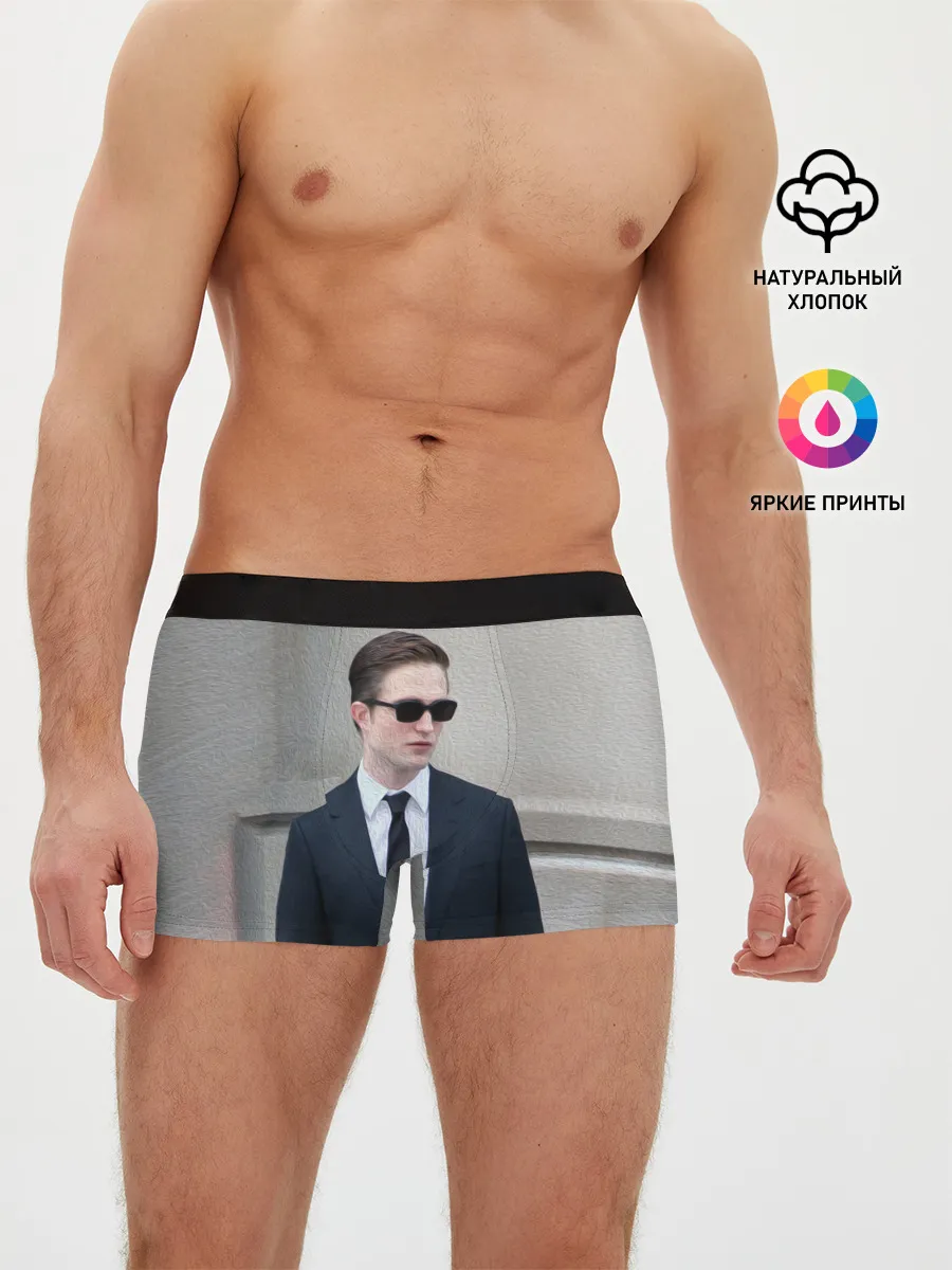 Мужские трусы боксеры / Роберт Паттинсон