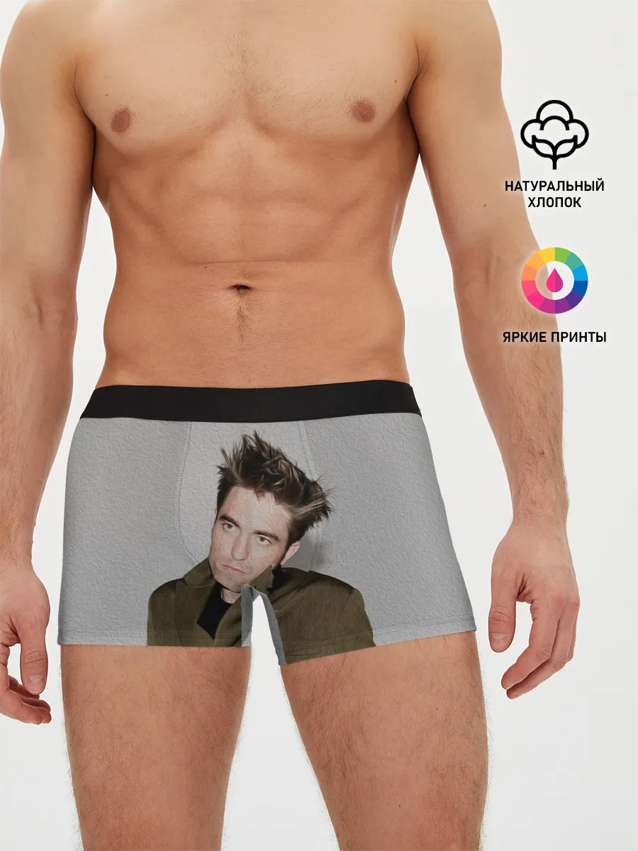 Мужские трусы боксеры / Роберт Паттинсон