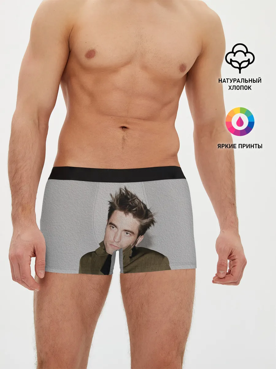 Мужские трусы боксеры / Роберт Паттинсон