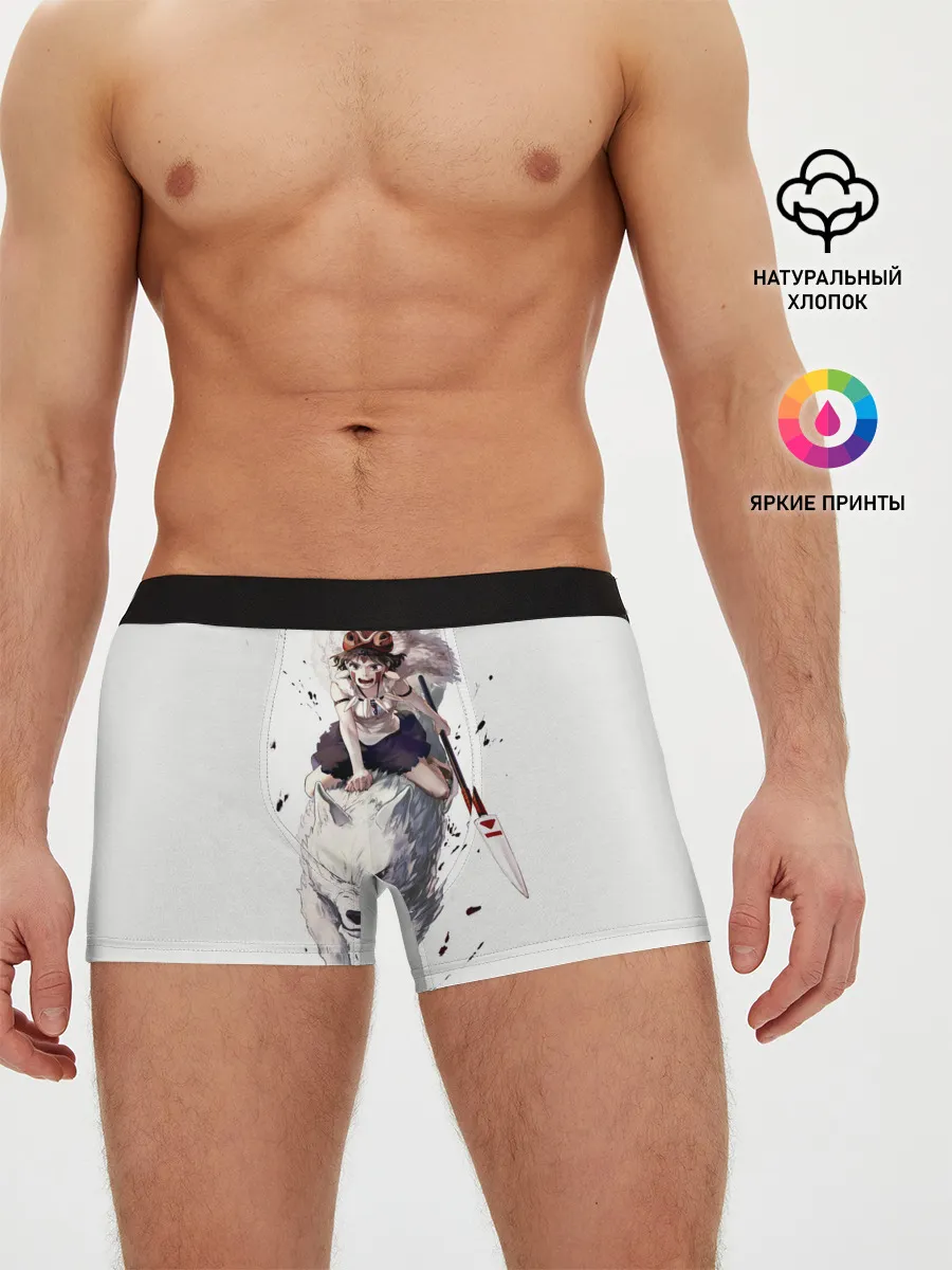 Мужские трусы боксеры / Принцесса Мононоке