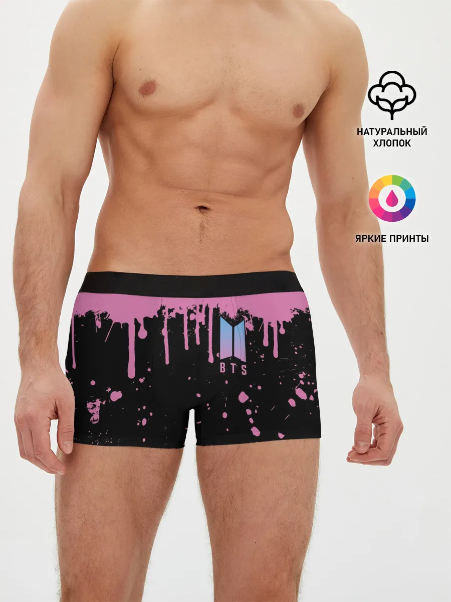 Мужские трусы боксеры / BTS
