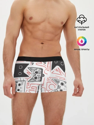 Мужские трусы боксеры / Cats