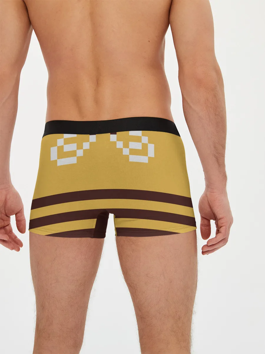 Мужские трусы боксеры / Minecraft Bee