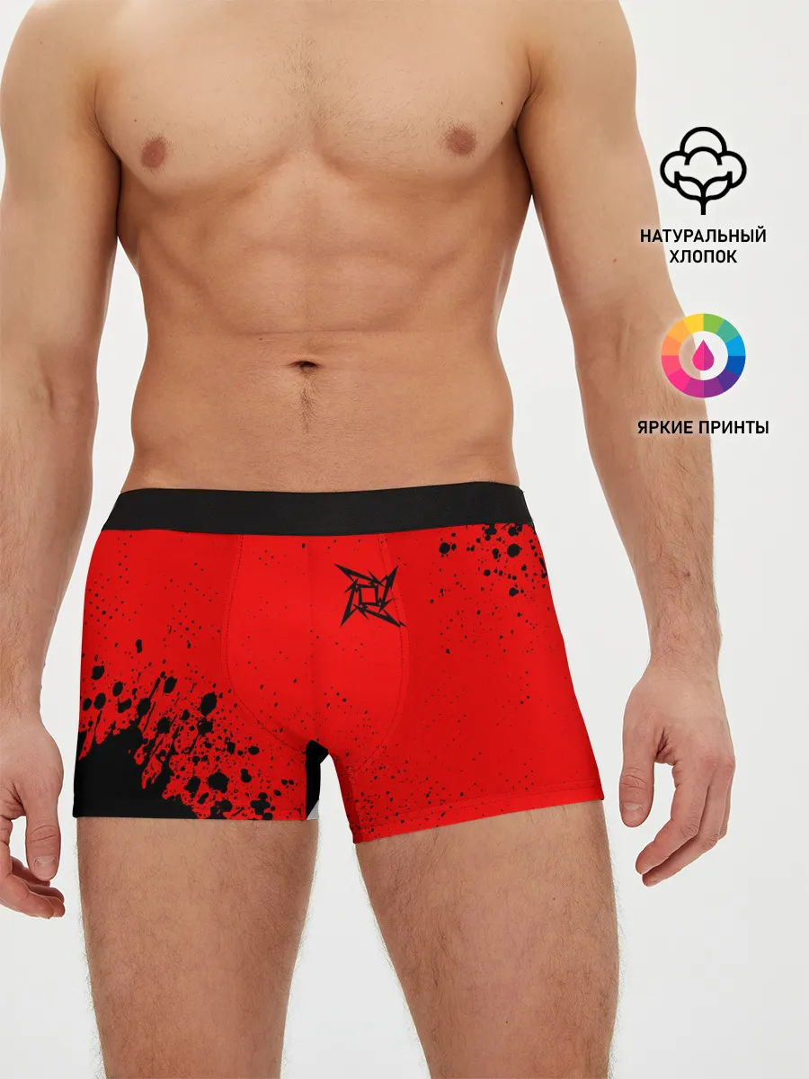 Мужские трусы боксеры / METALLICA / МЕТАЛЛИКА