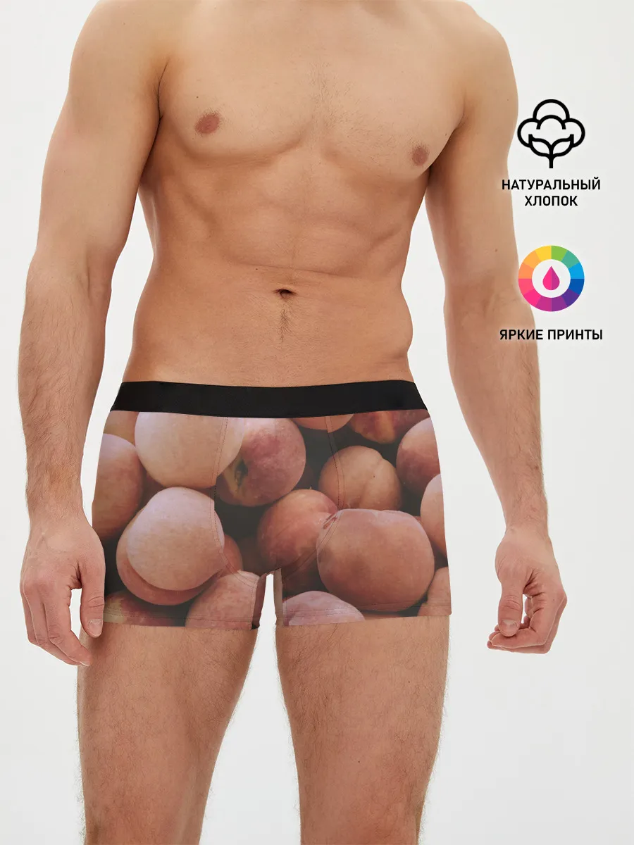 Мужские трусы боксеры / Персики.
