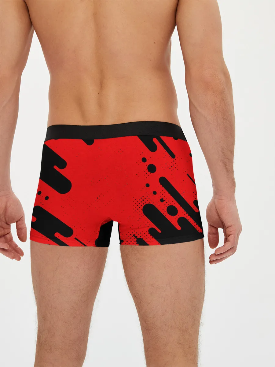 Мужские трусы боксеры / AC MILAN / МИЛАН