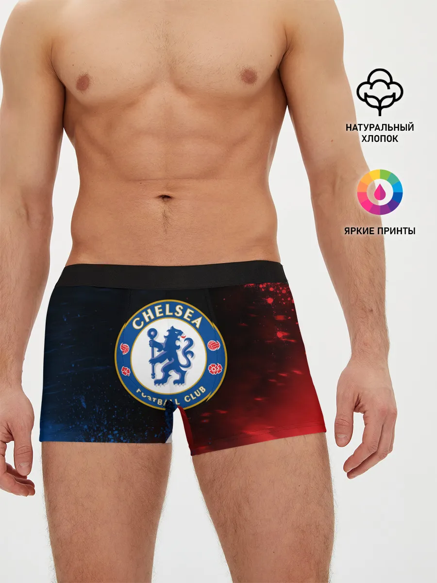 Мужские трусы боксеры / CHELSEA F.C. / ЧЕЛСИ