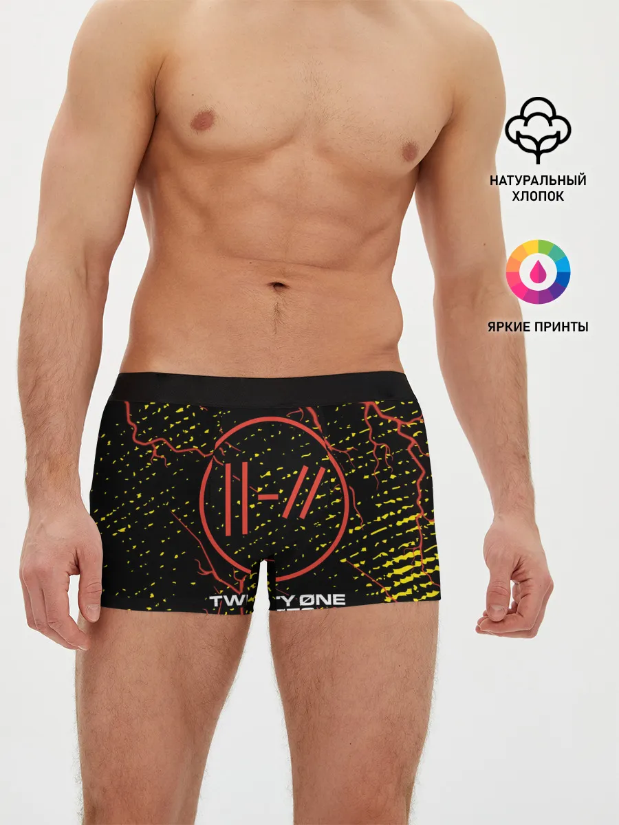 Мужские трусы боксеры / TWENTY ONE PILOTS / 21 PILOTS