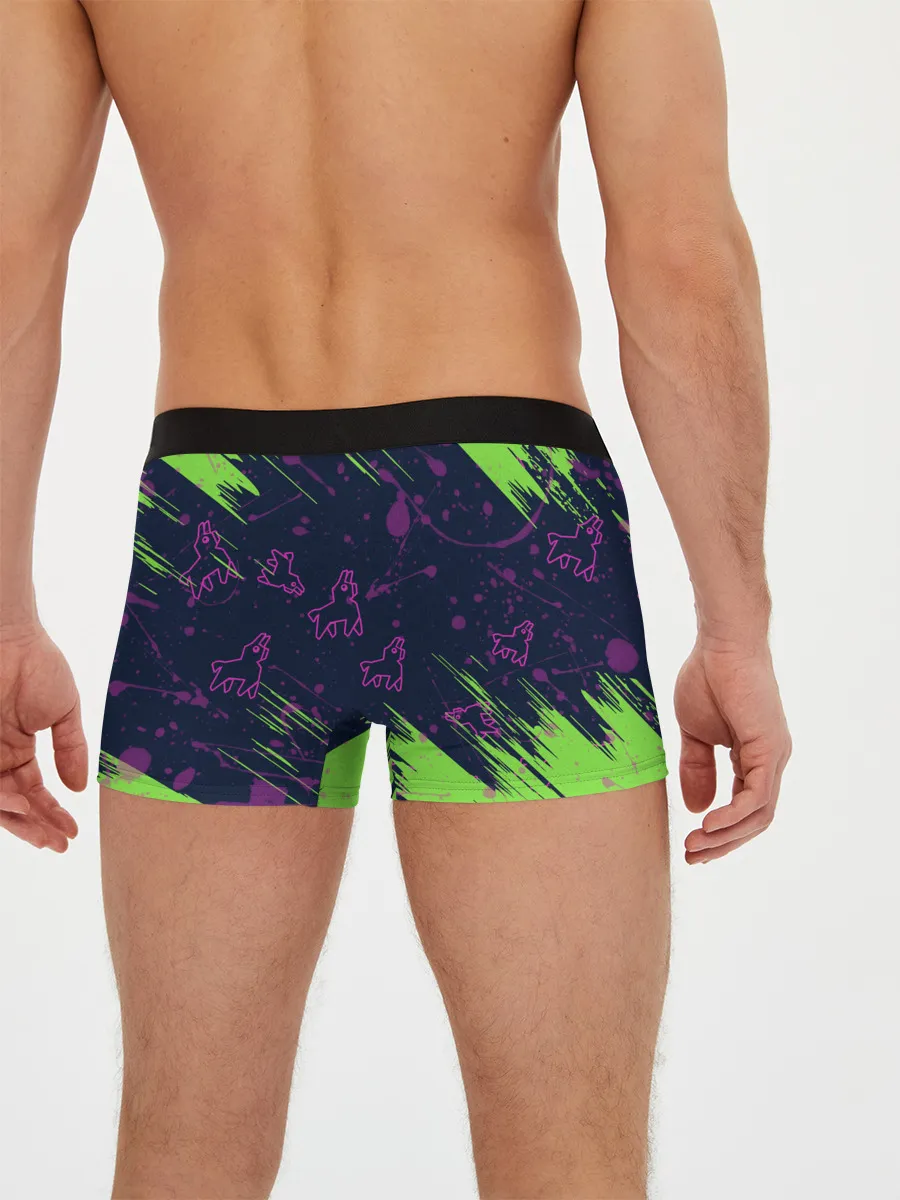 Мужские трусы боксеры / FORTNITE LAMA.