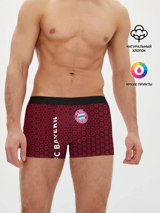 Мужские трусы боксеры / FC BAYERN / БАВАРИЯ