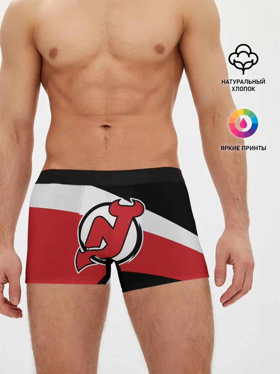 Мужские трусы боксеры / Нью-Джерси Девилз