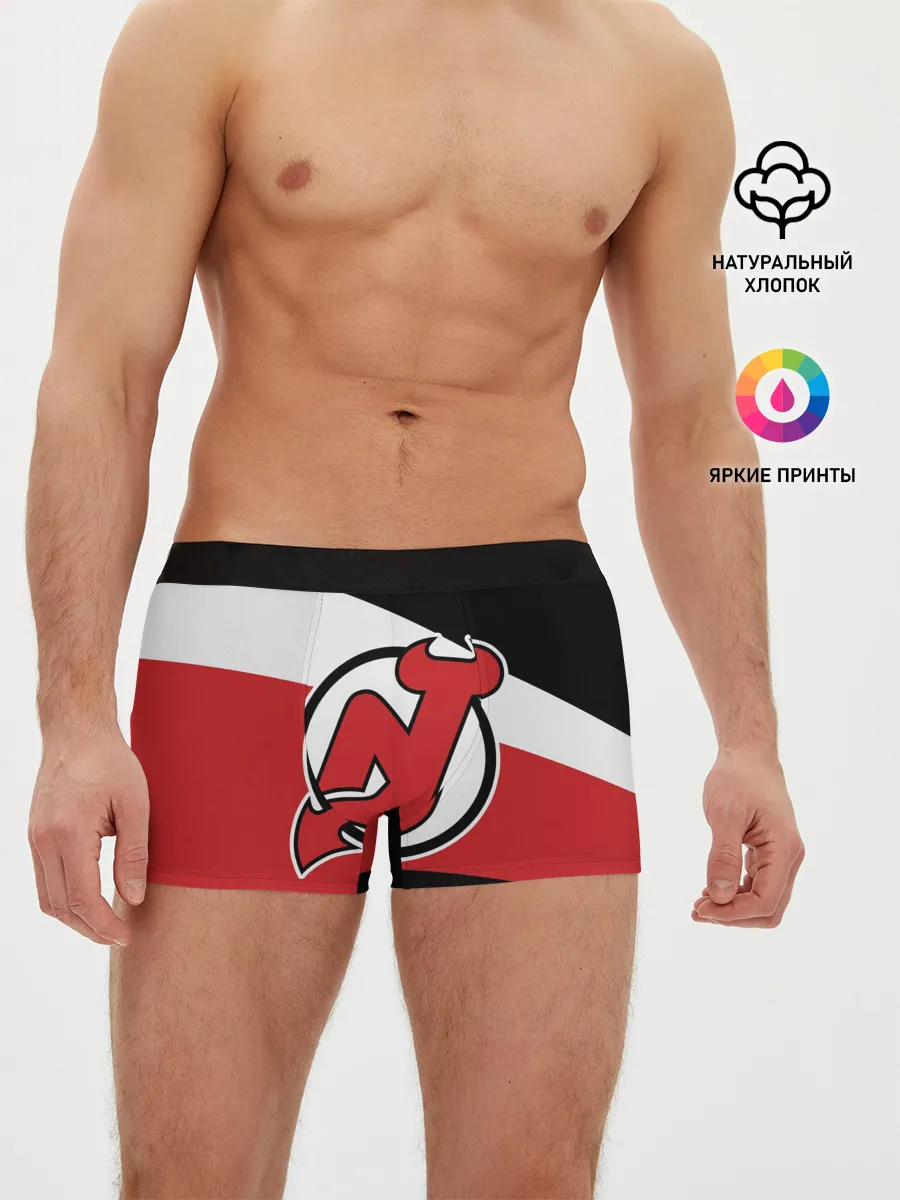 Мужские трусы боксеры / Нью-Джерси Девилз