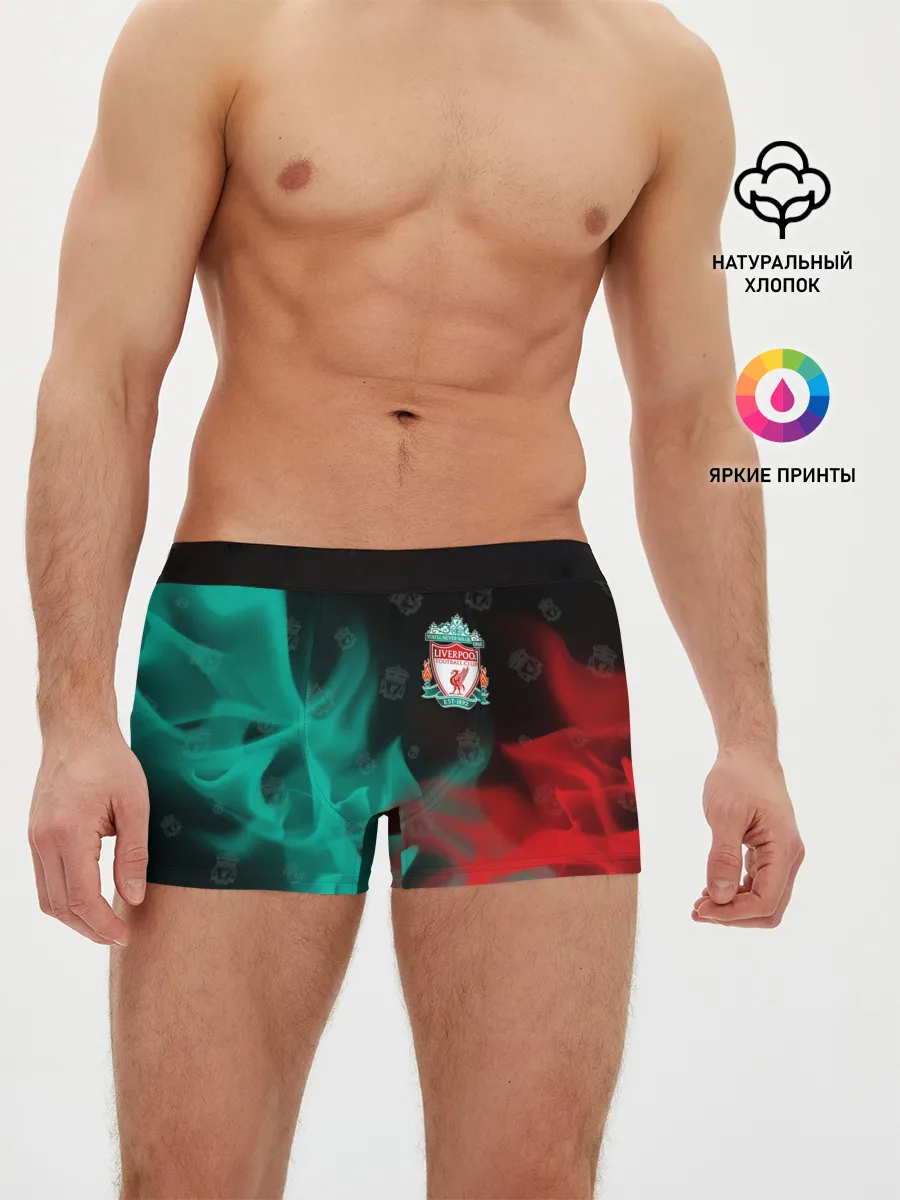 Мужские трусы боксеры / LIVERPOOL / Ливерпуль