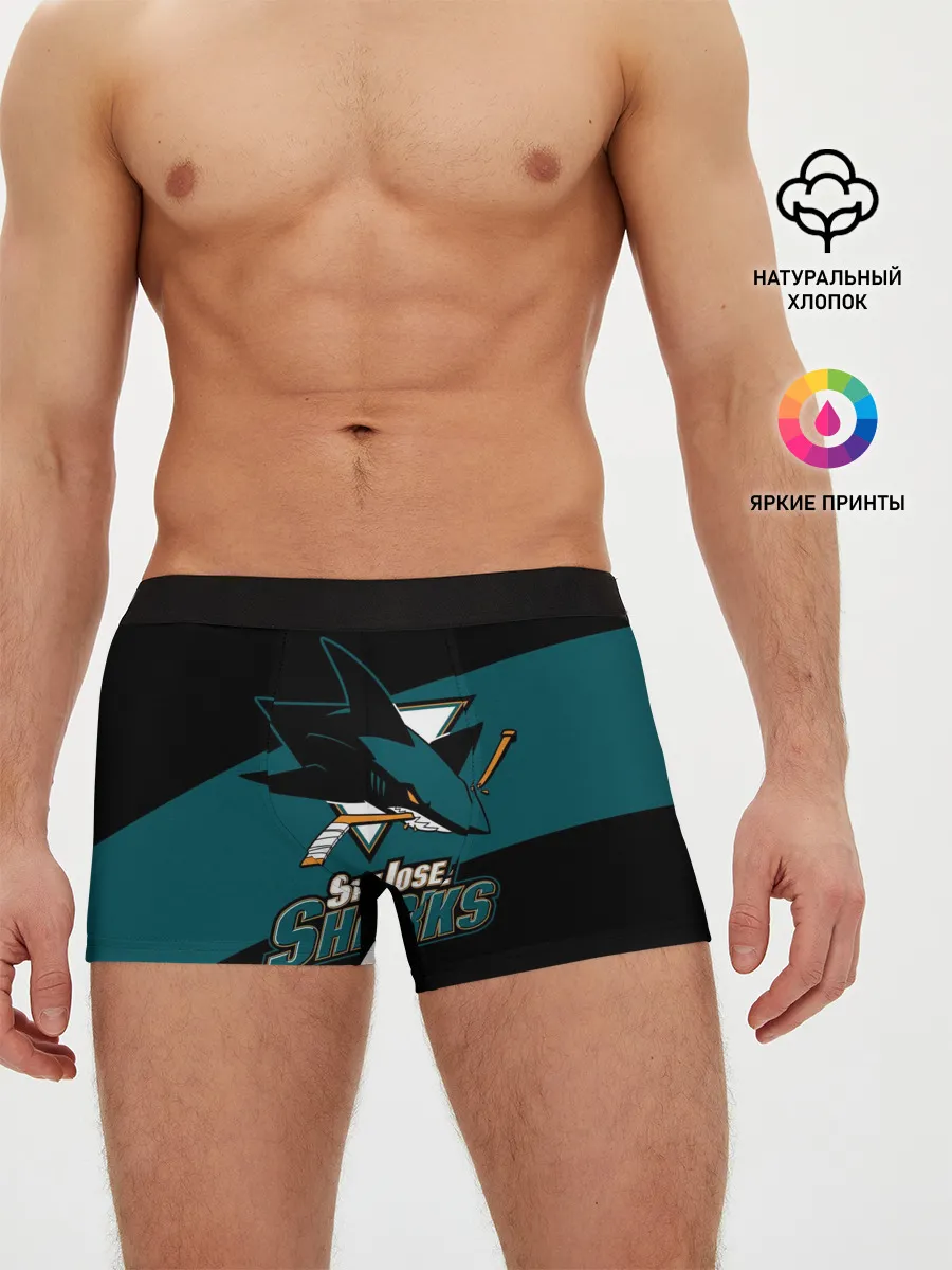 Мужские трусы боксеры / Сан-Хосе Шаркс