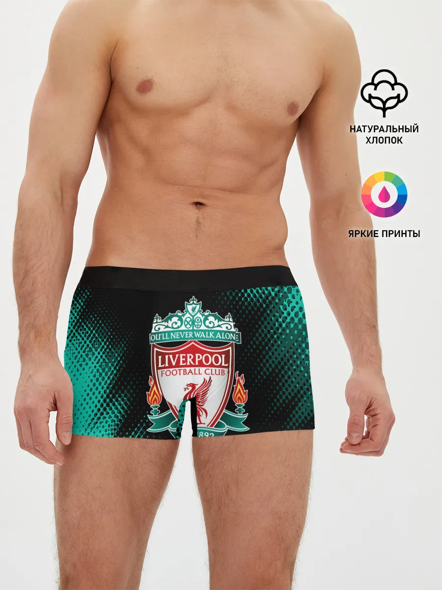 Мужские трусы боксеры / LIVERPOOL / Ливерпуль