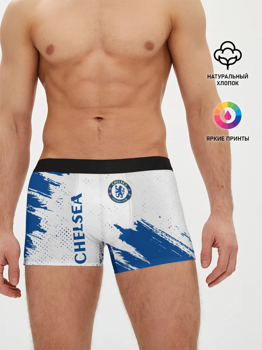 Мужские трусы боксеры / CHELSEA F.C. / ЧЕЛСИ