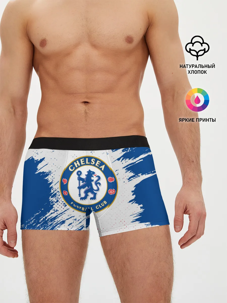 Мужские трусы боксеры / CHELSEA F.C. / ЧЕЛСИ