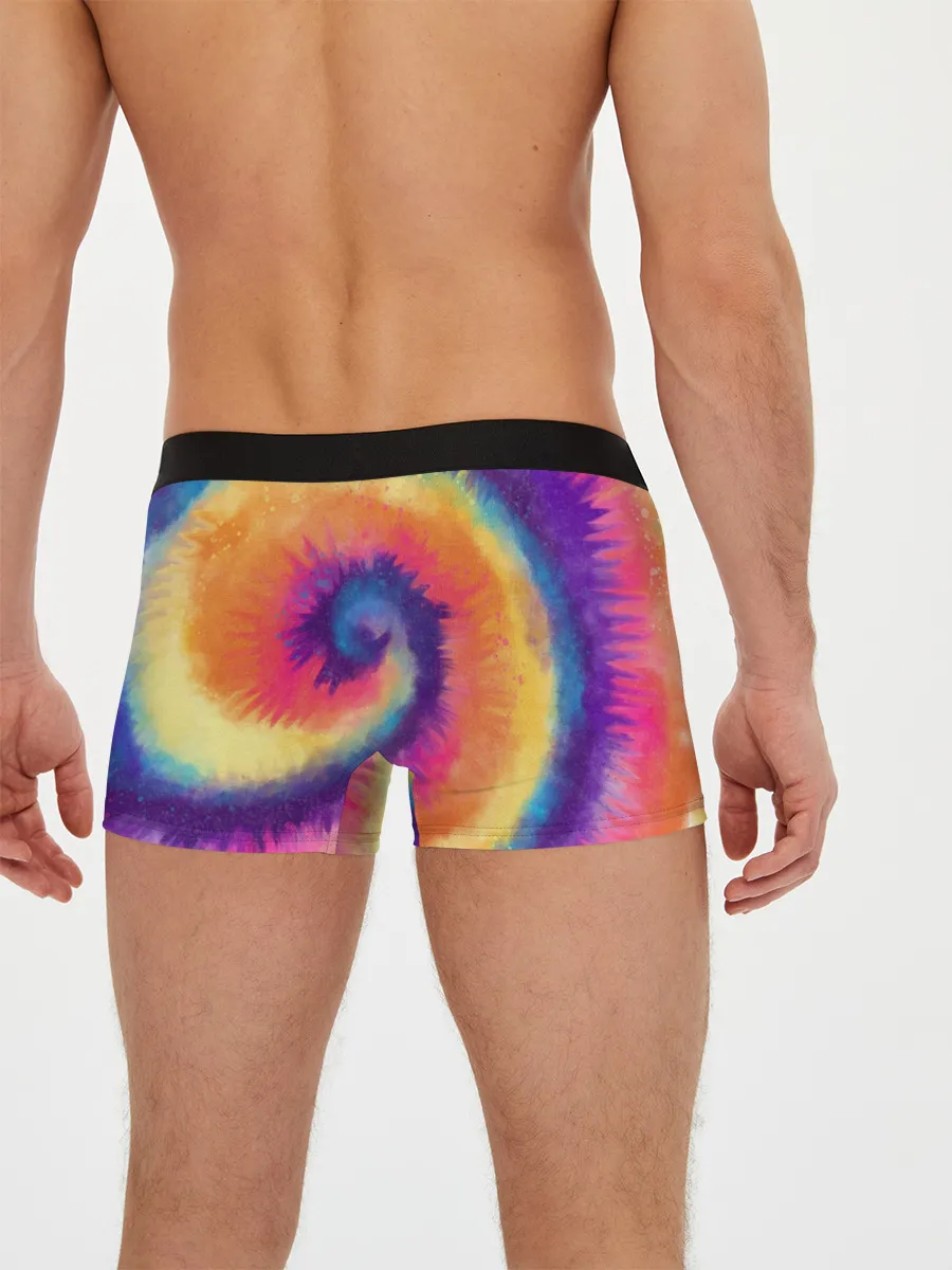 Мужские трусы боксеры / TIE-DYE MULTICOLOR