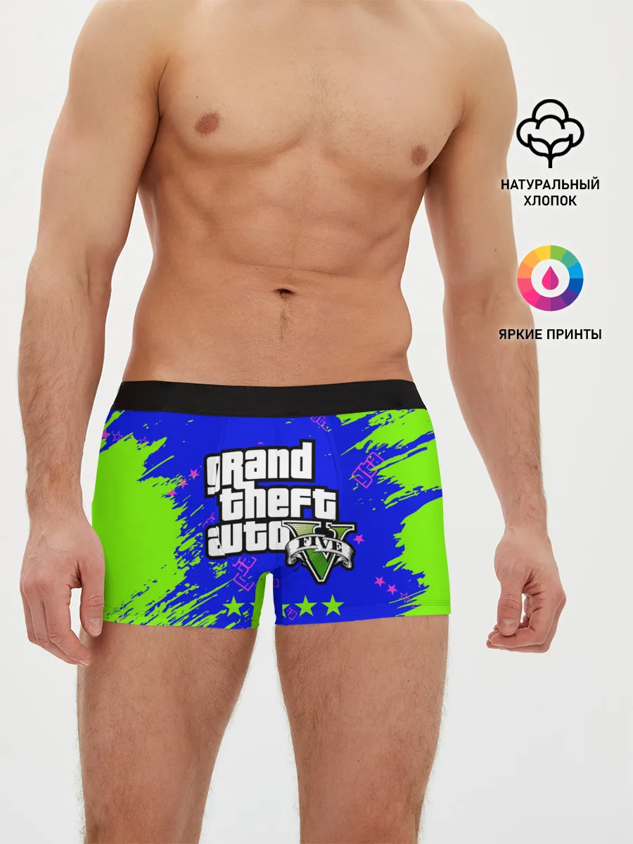 Мужские трусы боксеры / GTA 5 / ГТА 5