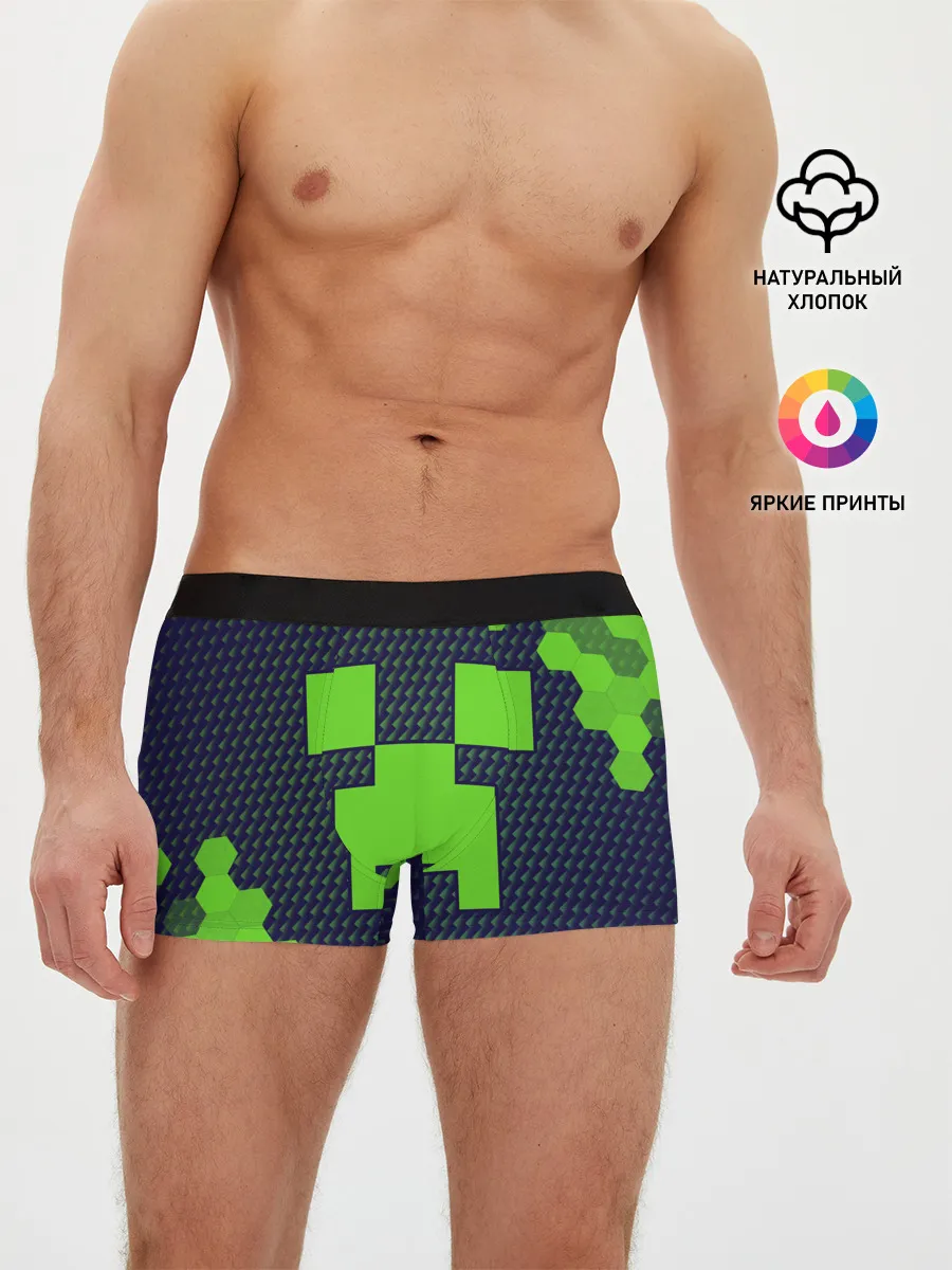 Мужские трусы боксеры / MINECRAFT / МАЙНКРАФТ