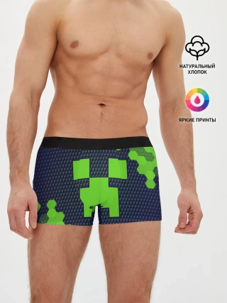 Мужские трусы боксеры / MINECRAFT / МАЙНКРАФТ
