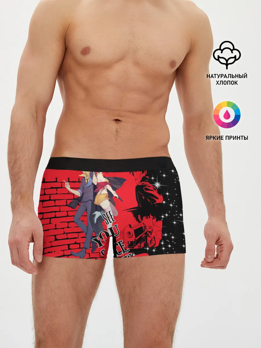 Мужские трусы боксеры / Cowboy Bebop art