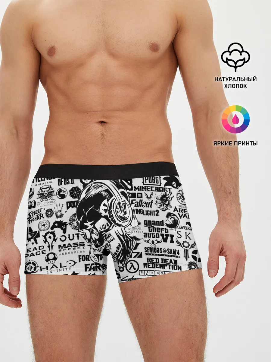Мужские трусы боксеры / PROGAMER | Все Игры