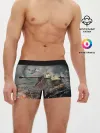 Мужские трусы боксеры / Танк