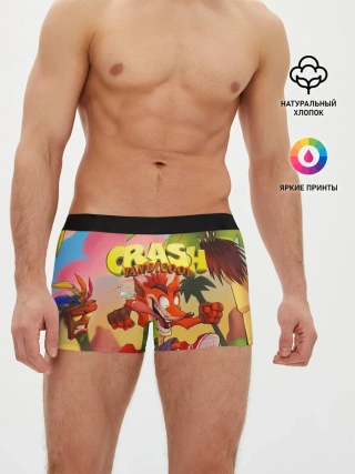 Мужские трусы боксеры / Crash Bandicoot