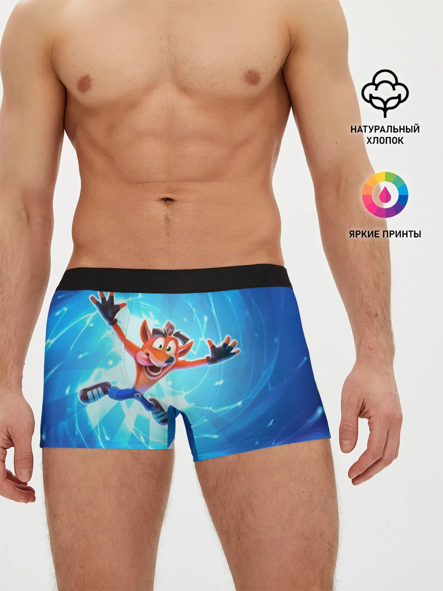 Мужские трусы боксеры / Crash Bandicoot