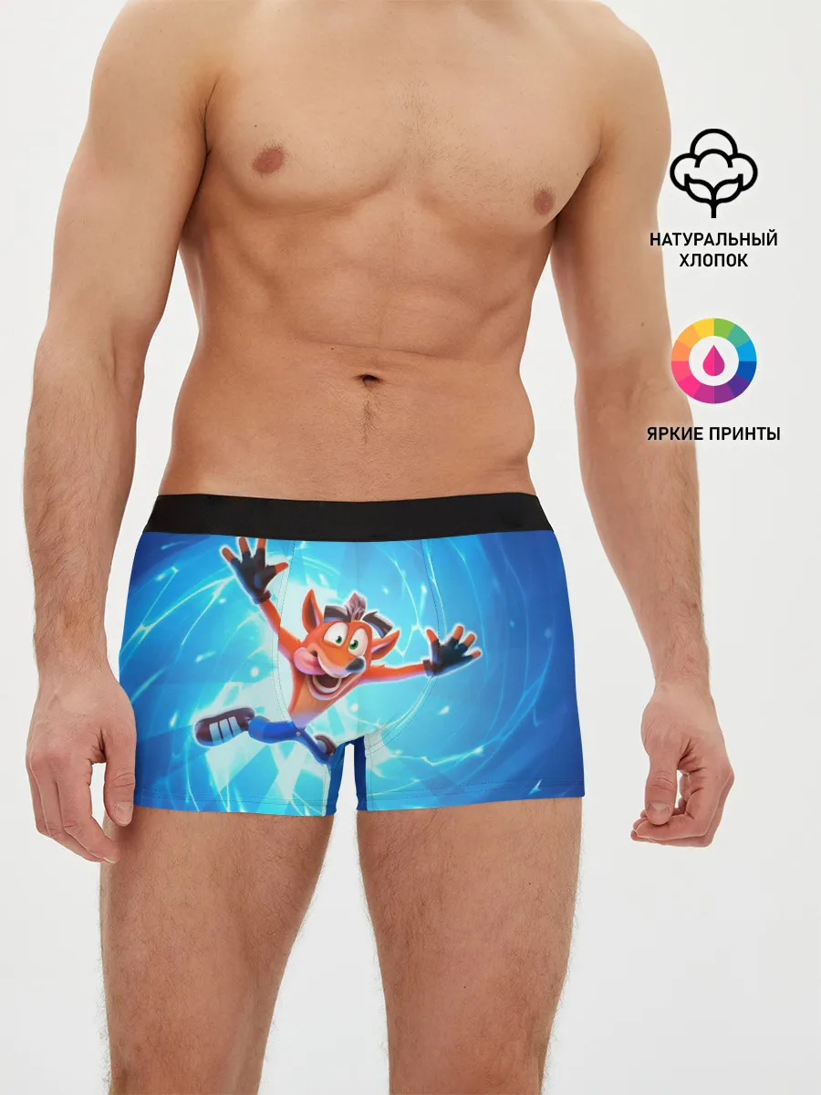 Мужские трусы боксеры / Crash Bandicoot