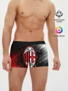 Мужские трусы боксеры / AC MILAN / МИЛАН