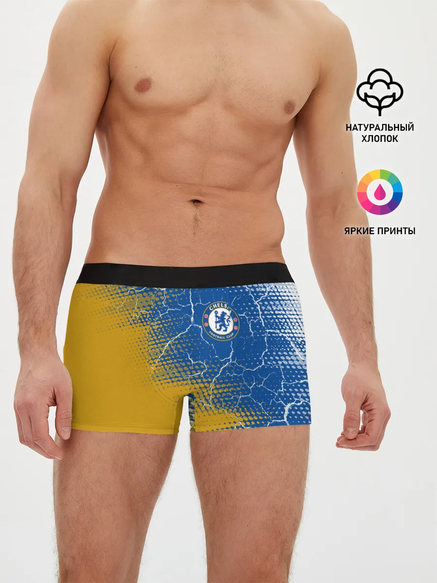 Мужские трусы боксеры / CHELSEA F.C. / ЧЕЛСИ