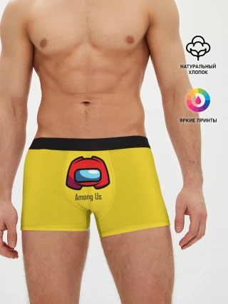 Мужские трусы боксеры / Among Us|LoGo