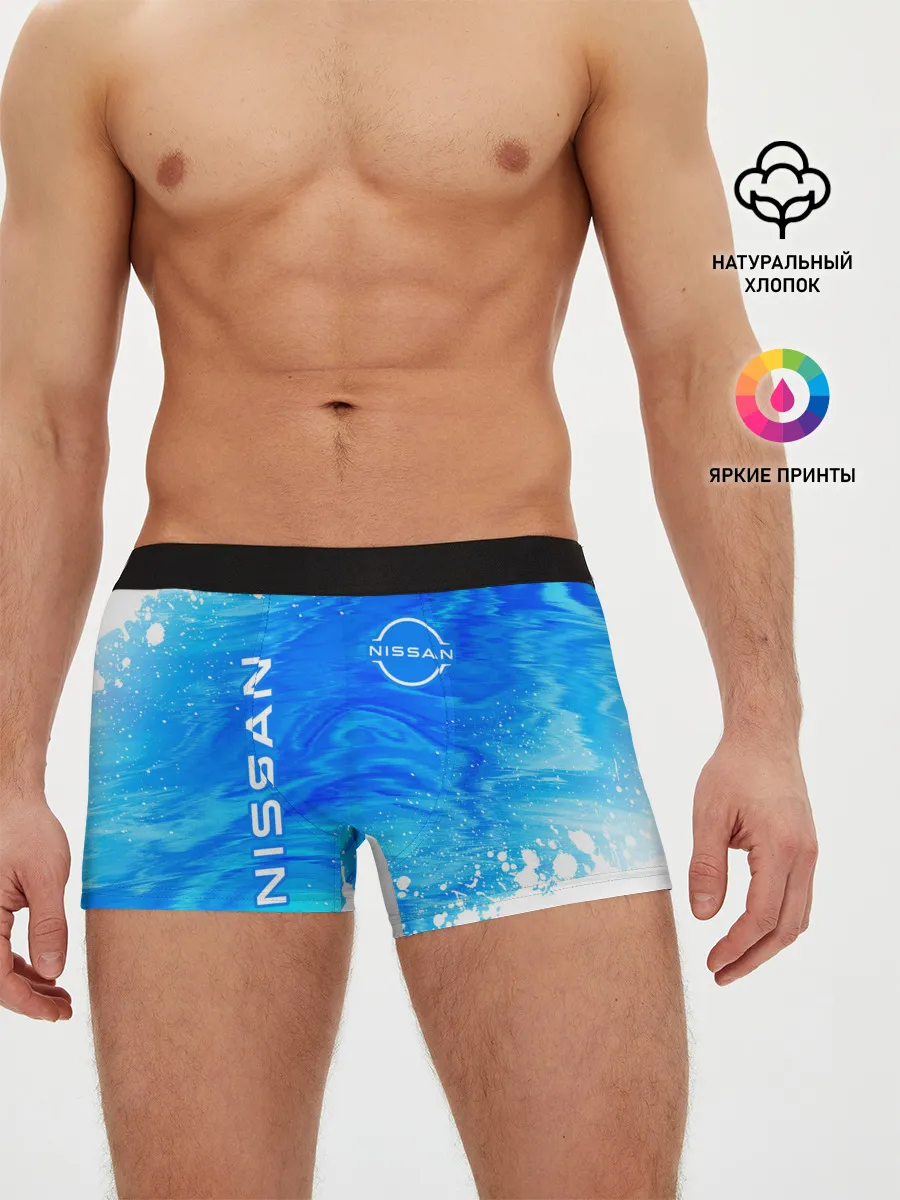 Мужские трусы боксеры / NISSAN / Ниссан