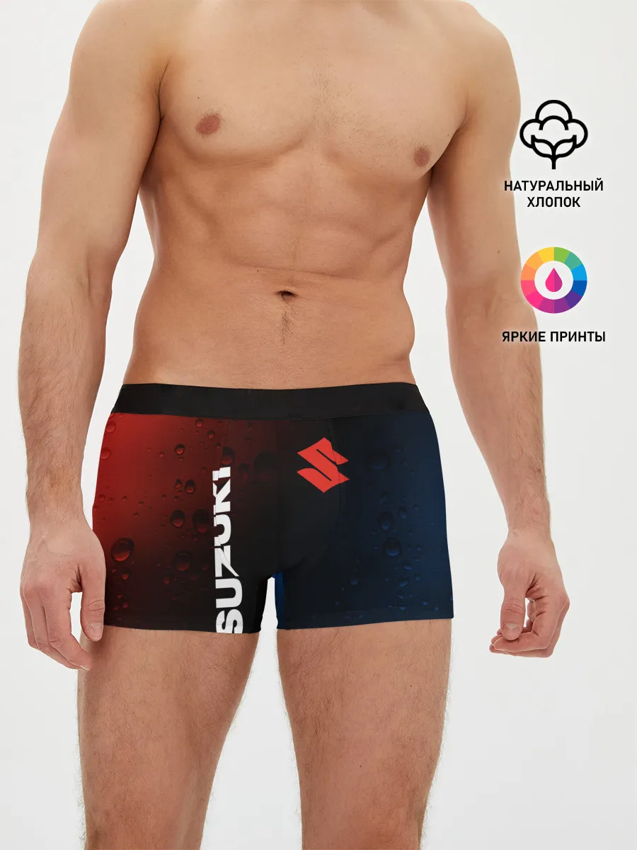 Мужские трусы боксеры / SUZUKI / Сузуки