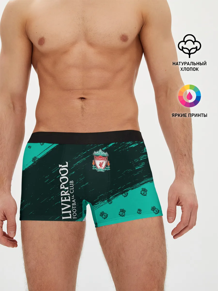 Мужские трусы боксеры / LIVERPOOL / Ливерпуль