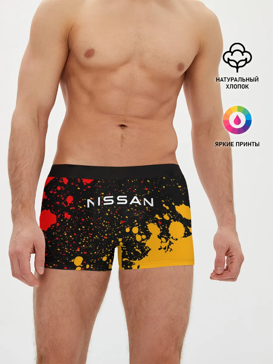 Мужские трусы боксеры / NISSAN / Ниссан