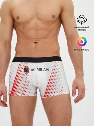 Мужские трусы боксеры / AC MILAN / МИЛАН