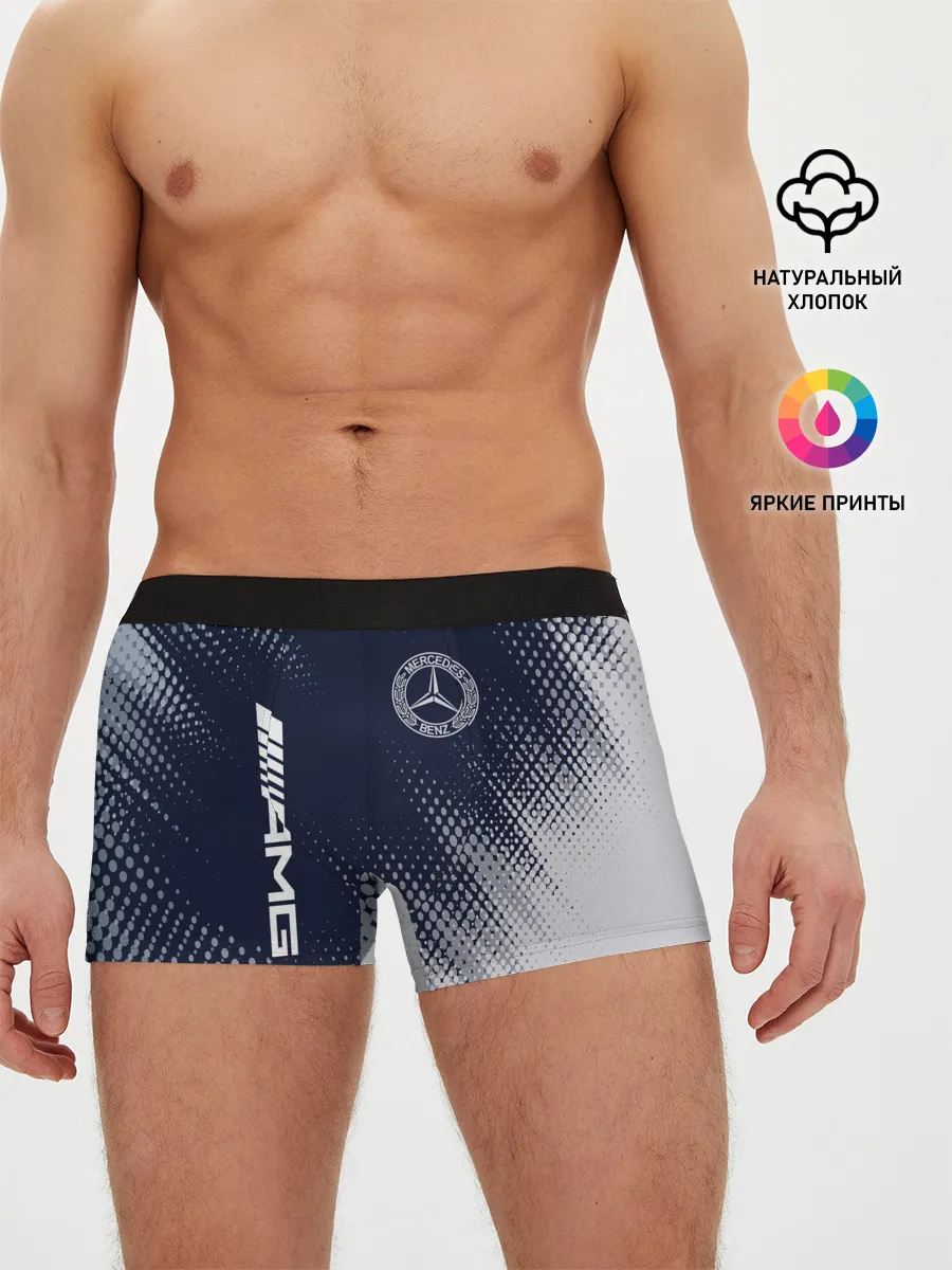 Мужские трусы боксеры / MERCEDES / Мерседес