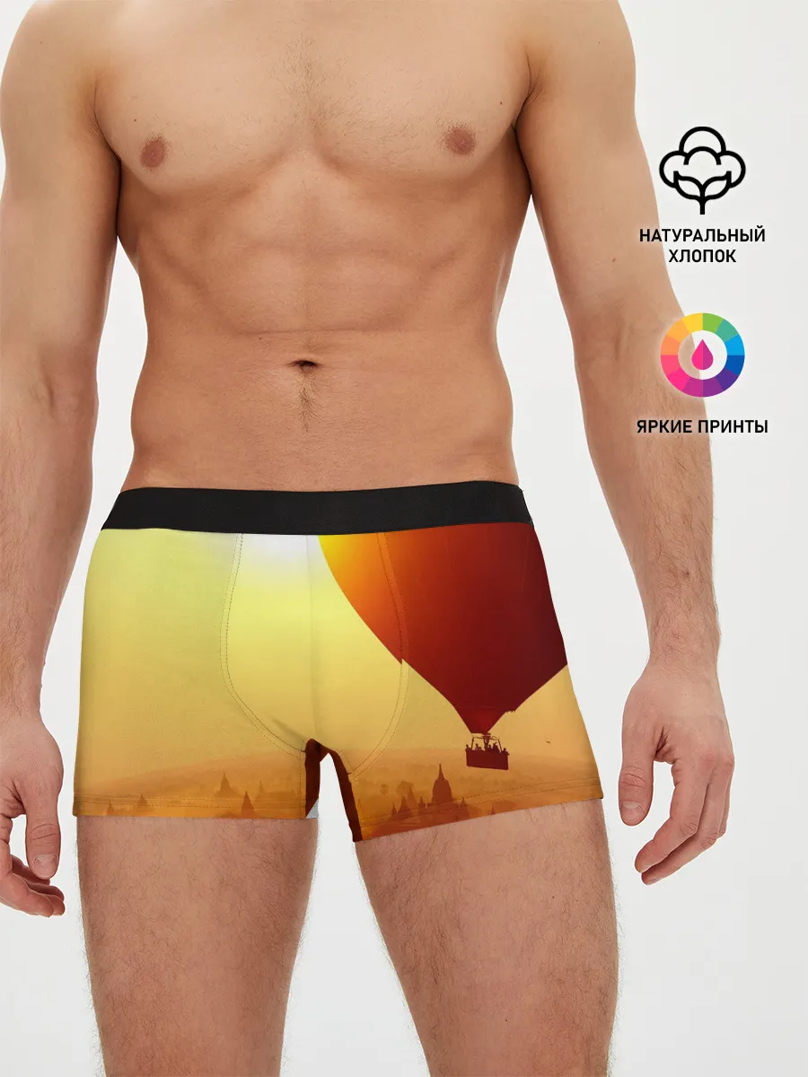 Мужские трусы боксеры / Город в пустыне