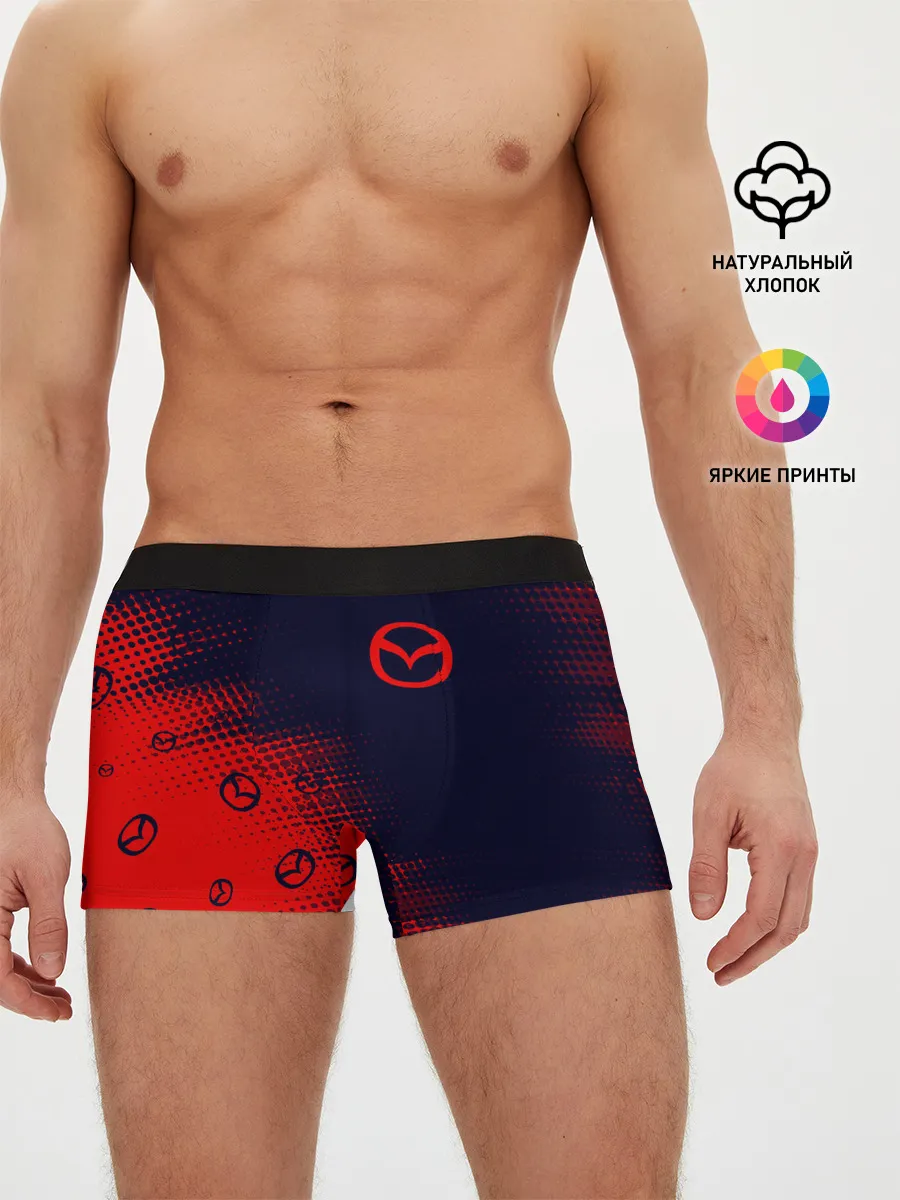 Мужские трусы боксеры / MAZDA / Мазда