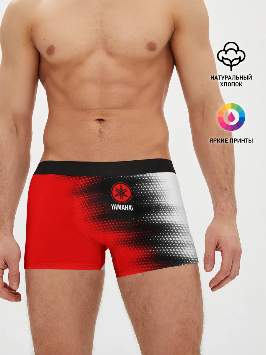 Мужские трусы боксеры / YAMAHA MOTOR / Ямаха